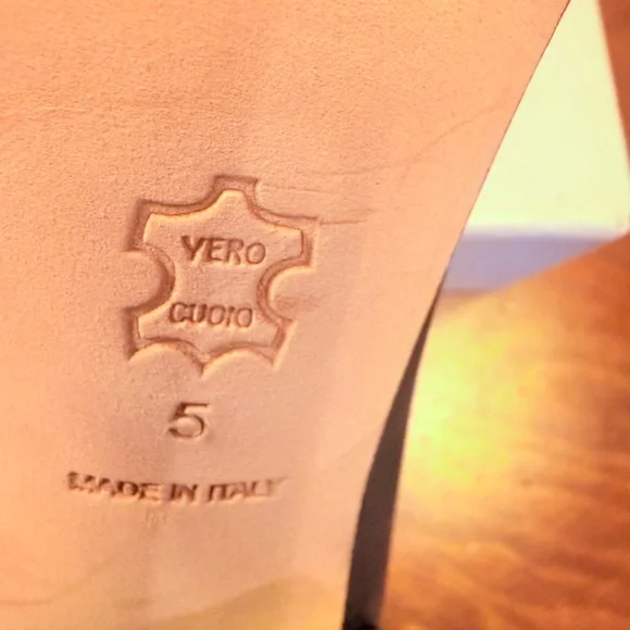 Tory Burch Perfect Black/Dulce De Leche Leather Studded Loafer Heel Size 5 $350 - Picture 14 of 14